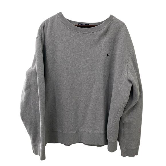 Polo by Ralph Lauren Other - Polo Ralph Lauren Mens Crew Neck Gray Sweatshirt XXL